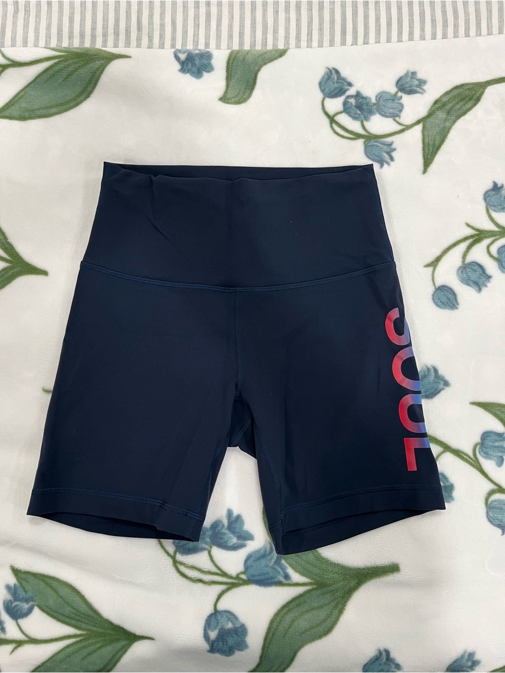 Lululemon SoulCycle biker shorts